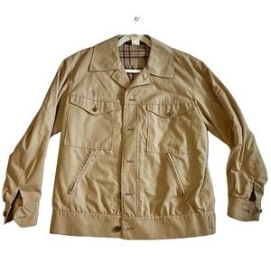 Vintage Christonette Tan Harrington-Style Jacket